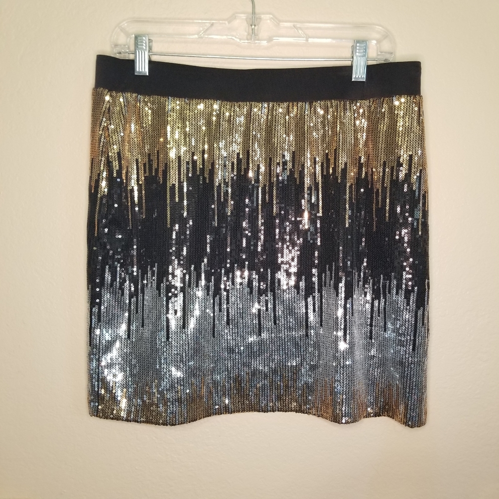 NWT Sequin skirt